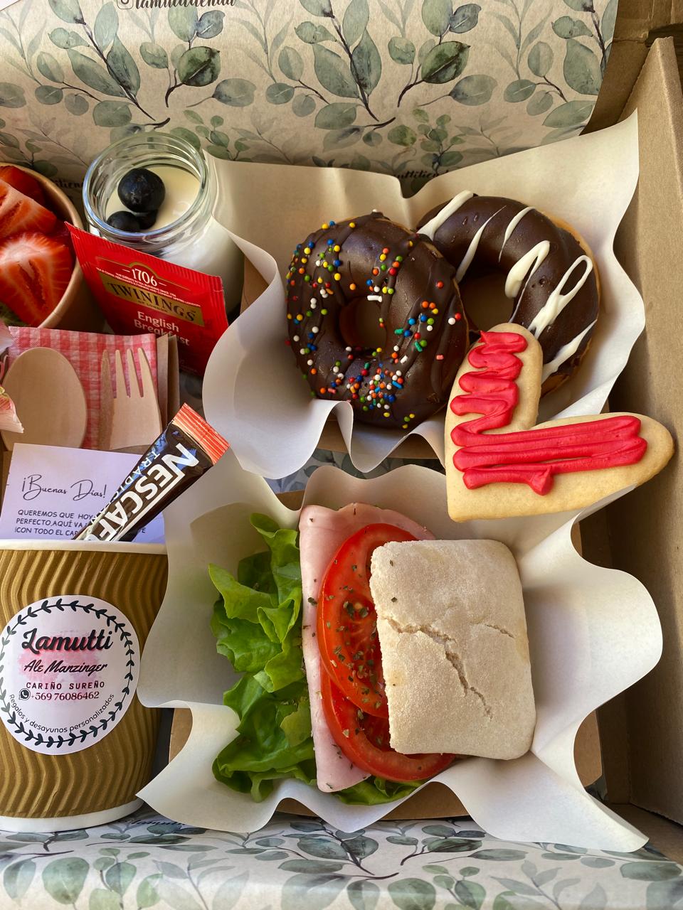 DESAYUNO CIPRÉS , DONNUTS DE LAMUTTITIENDA Rancagua, Machalí y alrededores - ¡Tu regalo especial está aquí ! DESAYUNO CIPRÉS , DONNUTS DE LAMUTTITIENDA - Imagen 4