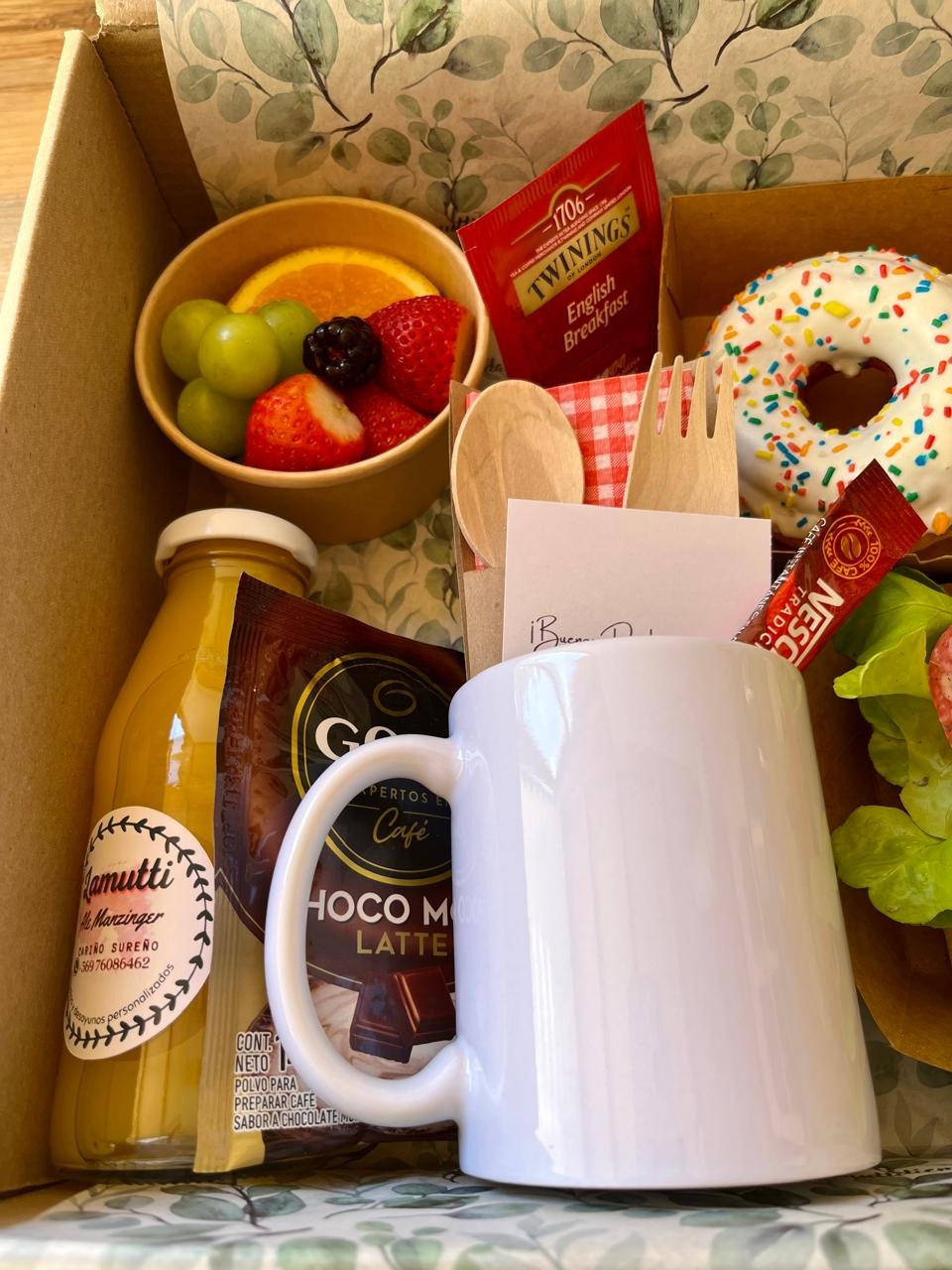 DESAYUNO RALÚN,DONUTS OPCIÓN COMPLETA Rancagua, Machalí y alrededores - ¡Tu regalo especial está aquí ! DESAYUNO RALÚN,DONUTS OPCIÓN COMPLETA - Imagen 2