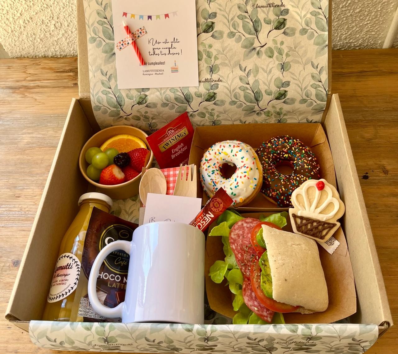 DESAYUNO RALÚN,DONUTS OPCIÓN COMPLETA Rancagua, Machalí y alrededores - ¡Tu regalo especial está aquí ! DESAYUNO RALÚN,DONUTS OPCIÓN COMPLETA