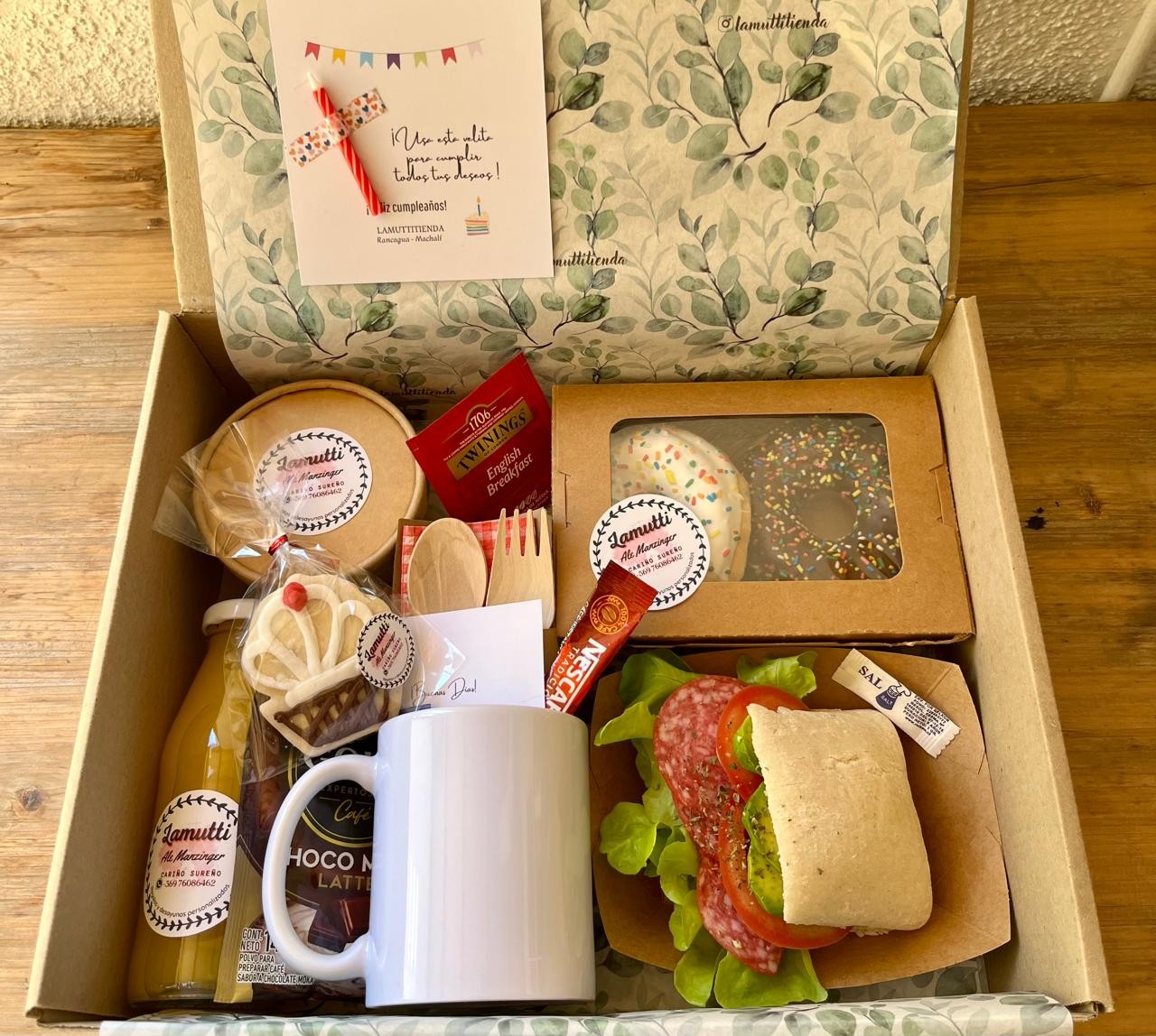 DESAYUNO RALÚN,DONUTS OPCIÓN COMPLETA Rancagua, Machalí y alrededores - ¡Tu regalo especial está aquí ! DESAYUNO RALÚN,DONUTS OPCIÓN COMPLETA - Imagen 7